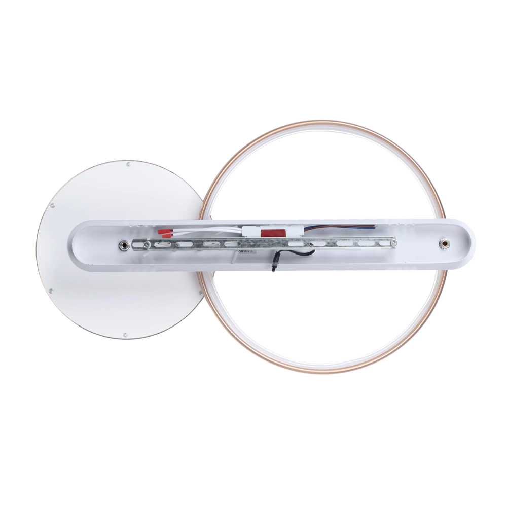 Люстра потолочная NEODECO Селена LED 50 Вт с пультом ДУ золото