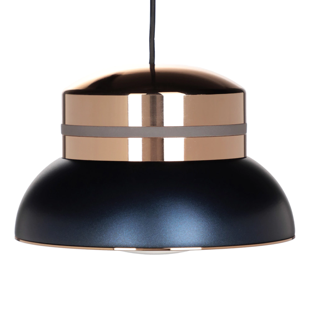 Светильник подвесной NEODECO Бакет LED 7 Вт синий/золото