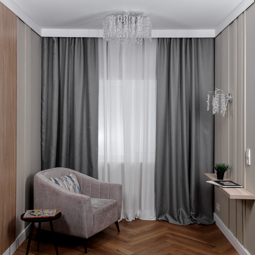 Люстра потолочная NEODECO Есина 8х40 Вт Е14 хром