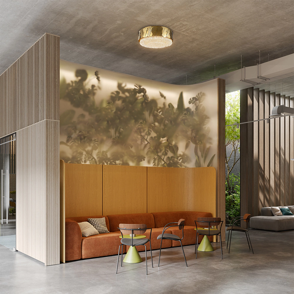 Люстра потолочная Maytoni Артистико 5х40 Вт Е14 латунь