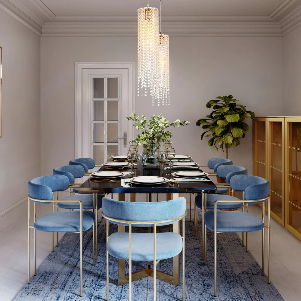 Светильник подвесной Rivoli Кристиана 1х40 Вт Е27 золото