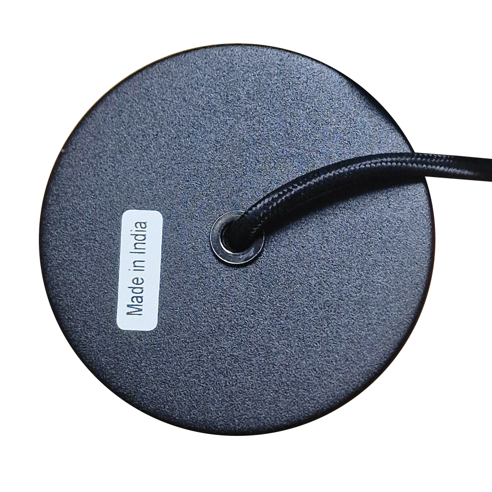 Светильник подвесной EGLO Венесуэлла 1х40 Вт Е27 черный/золото