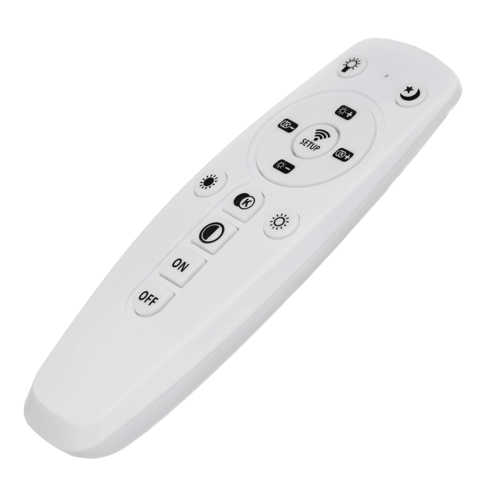 Люстра потолочная LED 80 Вт 3000-6500 К с пультом ДУ белый NEODECO Лакоста