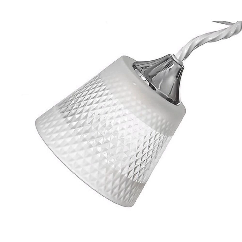 Люстра потолочная Аврора Свет Калатея 5х60 Вт Е27 белый