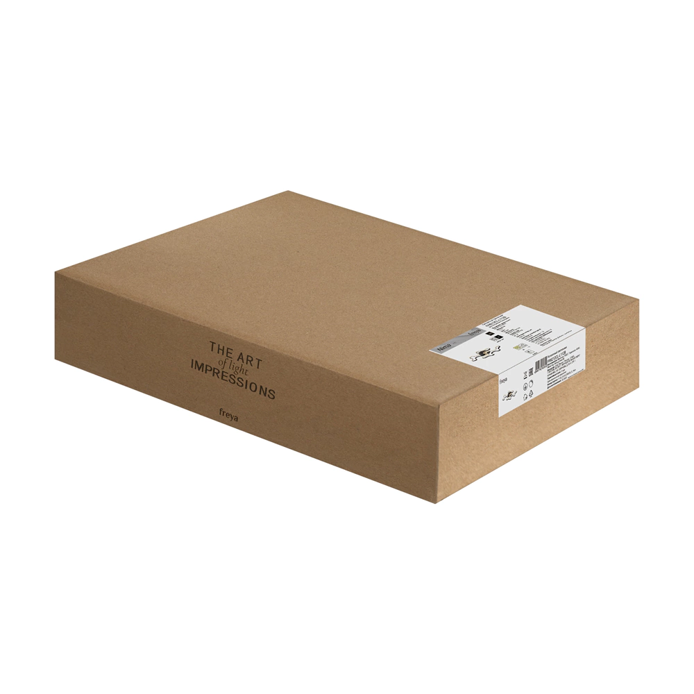 Люстра потолочная FREYA Нима 112 Вт LED с пультом ДУ черный