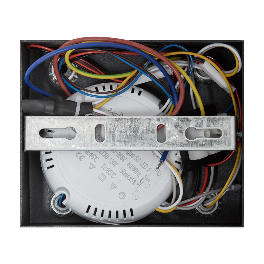 Люстра потолочная FREYA Ола 72 Вт LED RGB с пультом ДУ черный