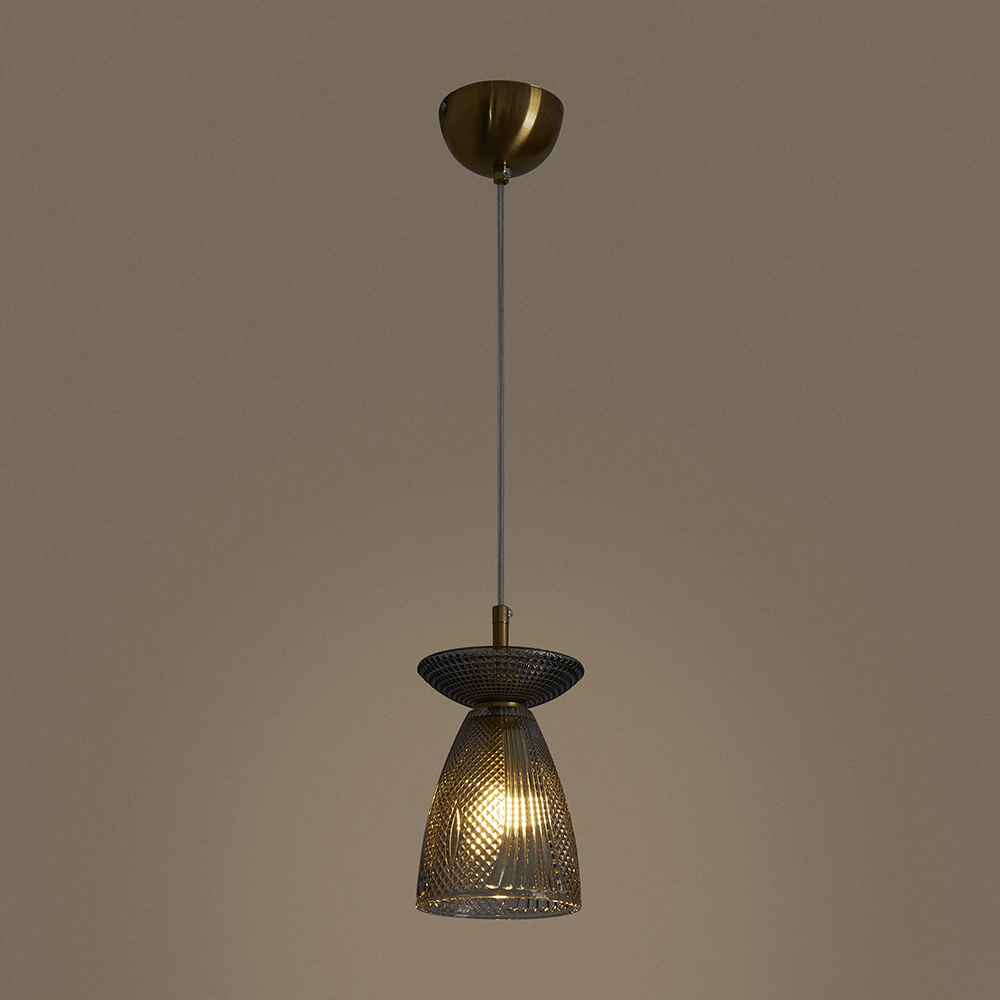 Светильник подвесной 1х5 Вт G9 бронза FREYA Каприсса