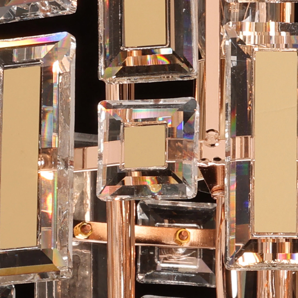 Люстра потолочная 6х60 Вт Е14 золото De City