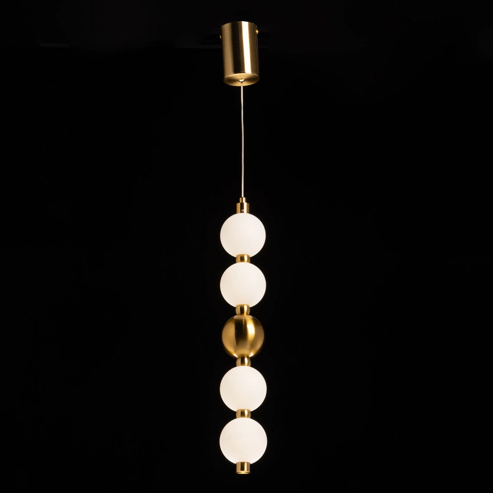 Светильник подвесной LED 11 Вт 4000 К золото De City Мадлен