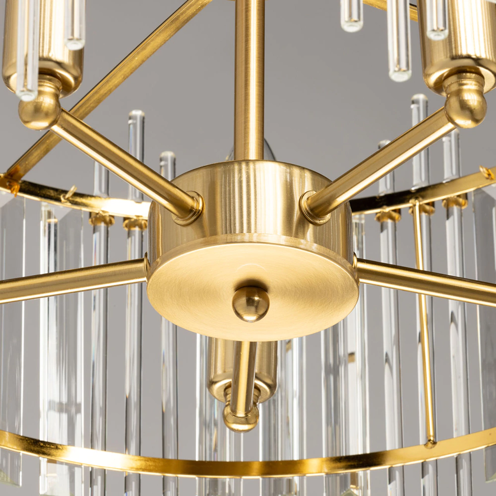 Люстра подвесная 5х60 Вт Е14 бронза De City Арман