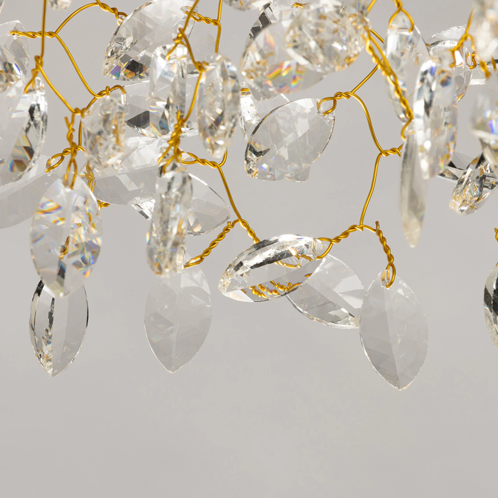 Люстра потолочная 6х40 Вт Е14 бронза De City Лайма