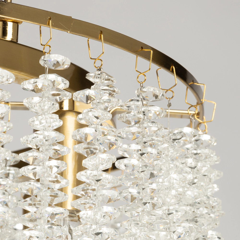 Люстра подвесная 6х40 Вт Е14 бронза De City Лайма