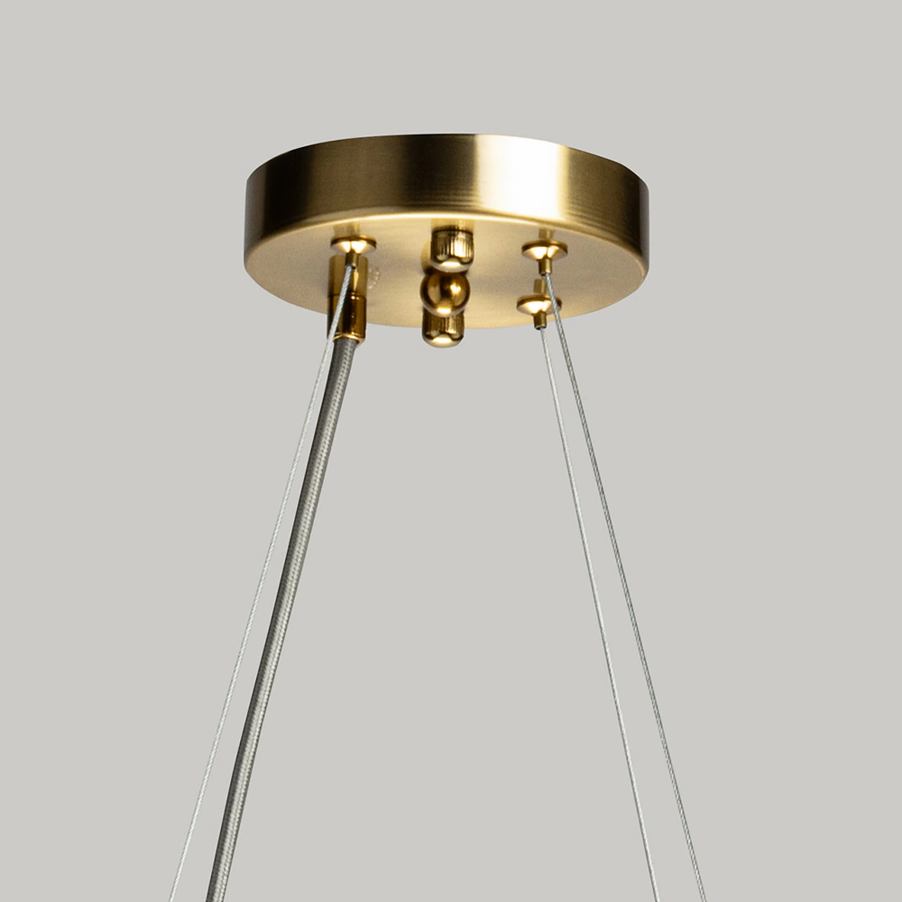 Люстра подвесная 6х40 Вт Е14 бронза De City Лайма