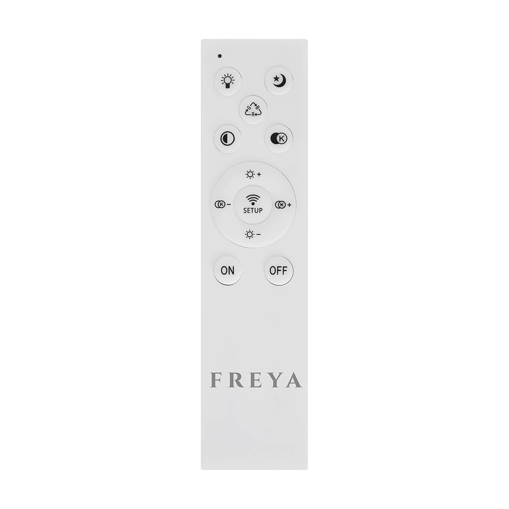 Люстра потолочная LED 71 Вт 3000-6000 К с пультом ДУ белый FREYA Санни