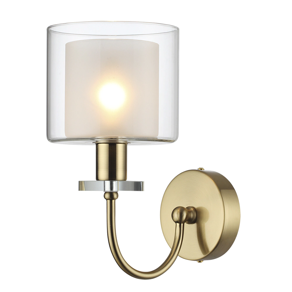 Бра 1х40 Вт Е14 Odeon Light Сага античная бронза