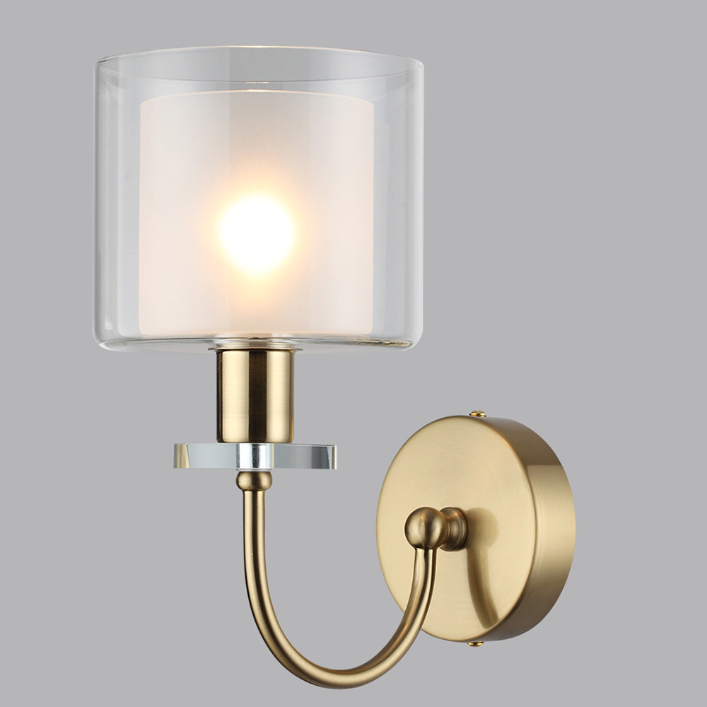 Бра 1х40 Вт Е14 Odeon Light Сага античная бронза