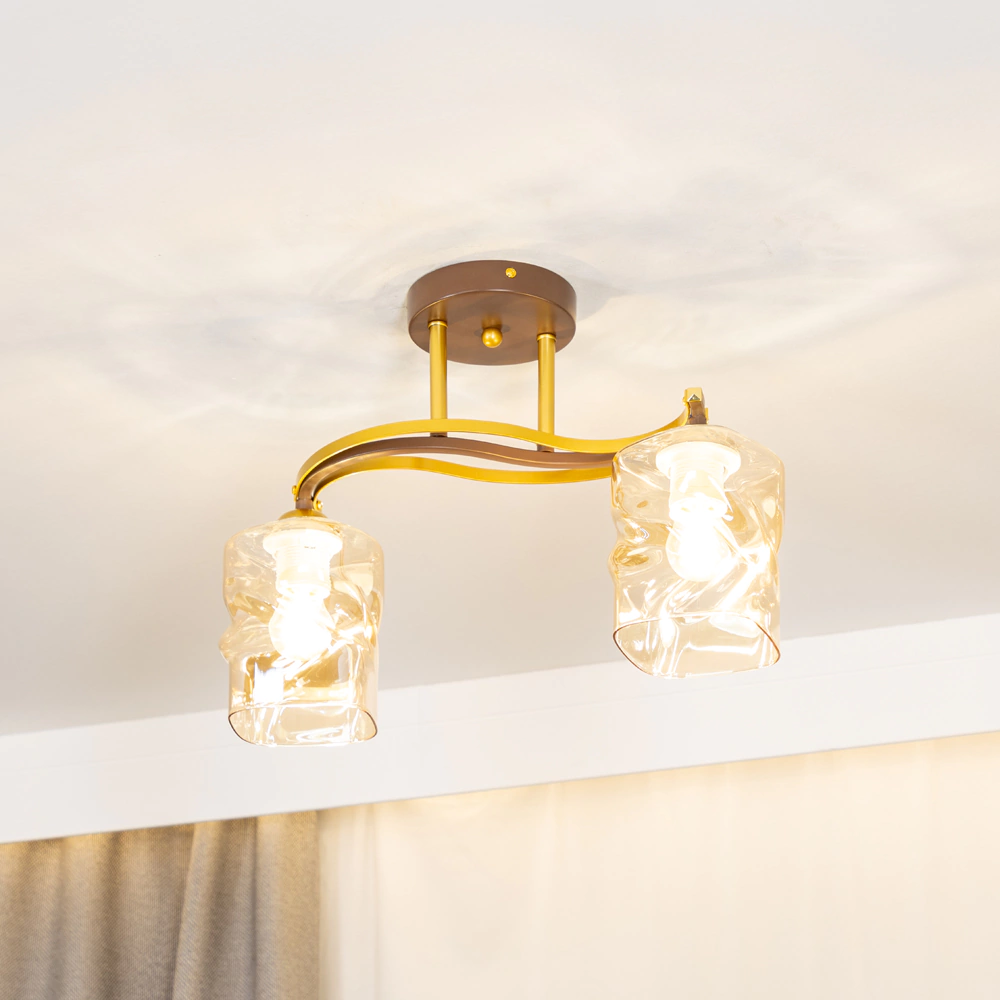 Люстра потолочная NEODECO Брилло 2х60 Вт Е27