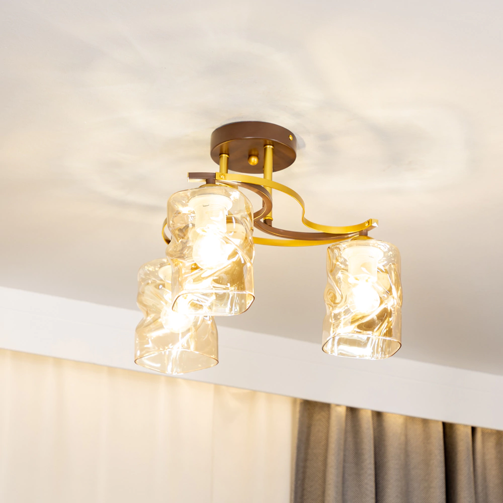 Люстра потолочная NEODECO Брилло 3х60 Вт Е27