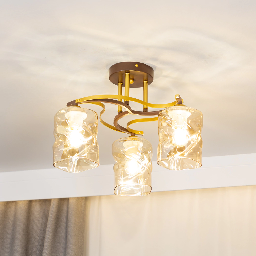 Люстра потолочная NEODECO Брилло 3х60 Вт Е27