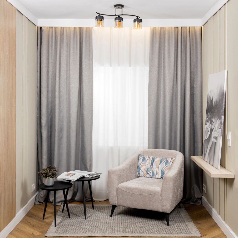 Светильник потолочный NEODECO Хендрик 3х60 Вт Е27