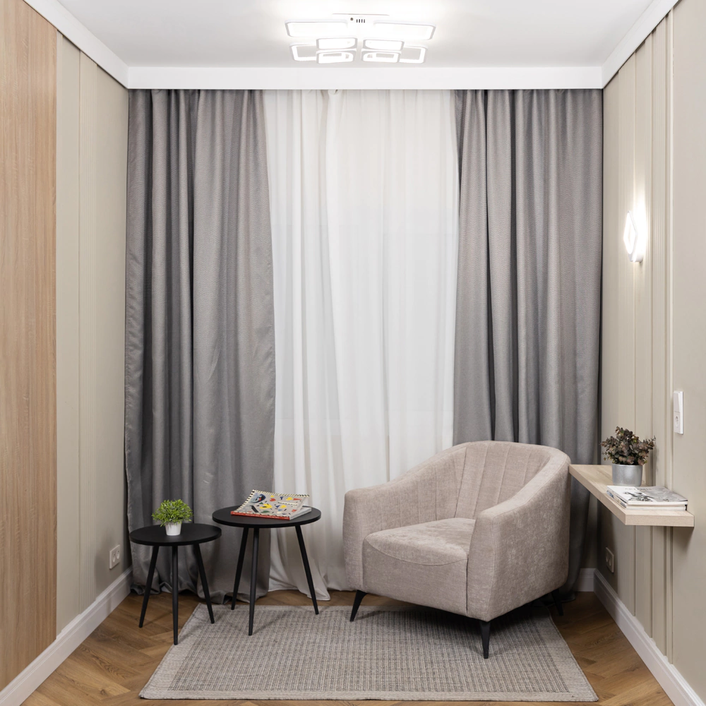 Люстра потолочная NEODECO Беатрис 216 Вт LED с пультом ДУ