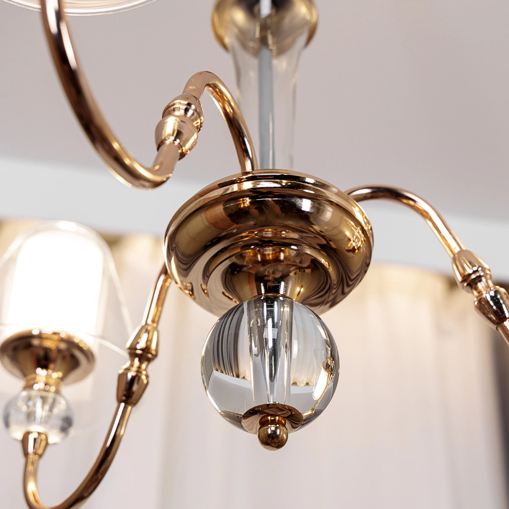 Люстра 3х40 Вт Е14 NEODECO Кронпринц