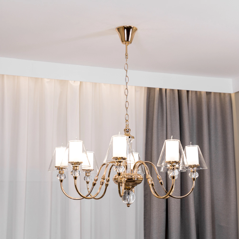 Люстра 8х40 Вт Е14 NEODECO Кронпринц