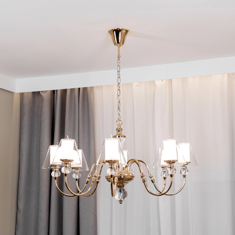 Люстра 8х40 Вт Е14 NEODECO Кронпринц