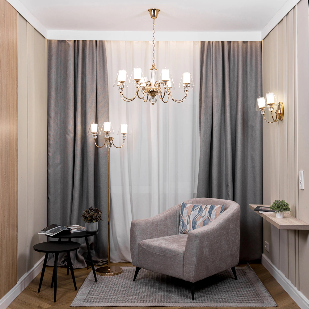 Люстра 8х40 Вт Е14 NEODECO Кронпринц