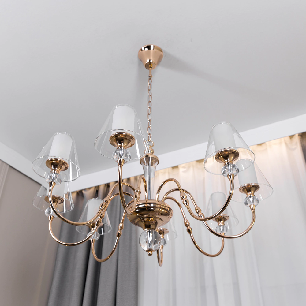 Люстра 8х40 Вт Е14 NEODECO Кронпринц