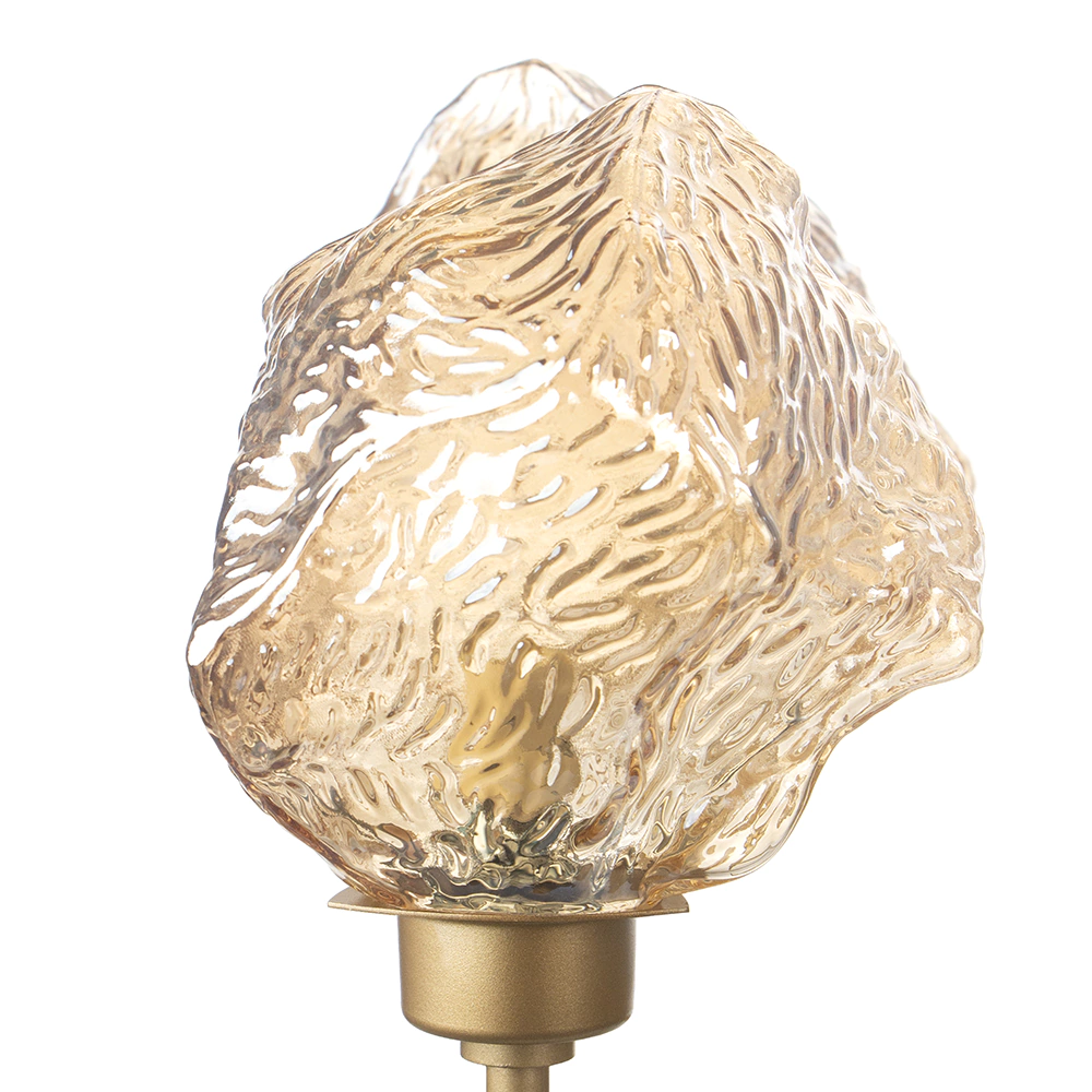 Люстра NEODECO Торч 8х40 Вт G9 золото