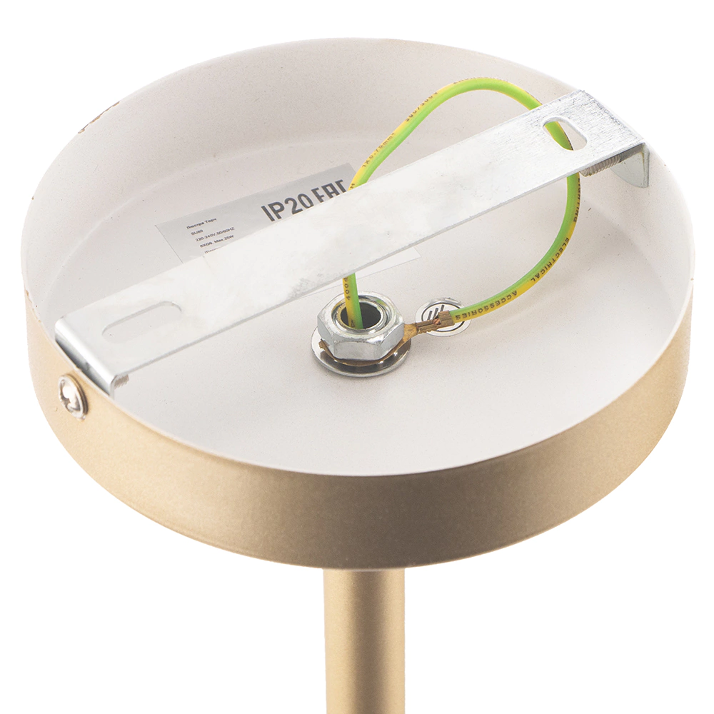 Люстра NEODECO Торч 8х40 Вт G9 золото