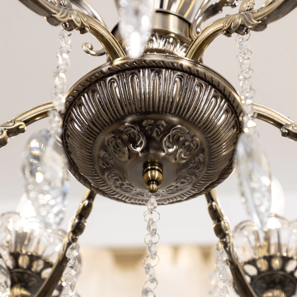 Люстра 6х40 Вт Е14 бронза NEODECO Корнелия