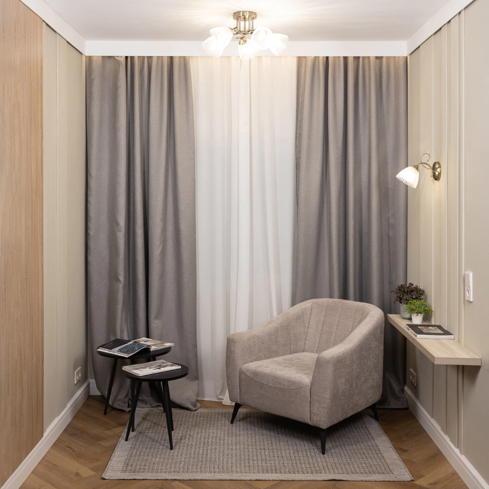 Люстра потолочная NEODECO Боянка 5х60 Вт Е27 бронза