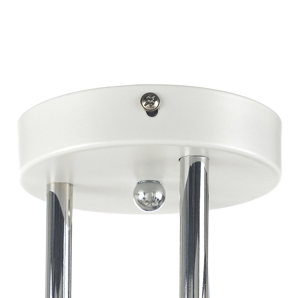 Люстра потолочная NEODECO Зоя 3х60 Вт Е27 белая