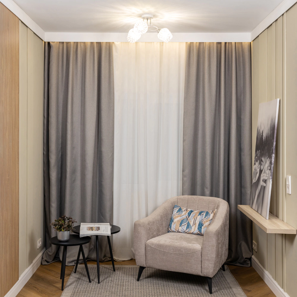 Люстра потолочная NEODECO Зоя 3х60 Вт Е27 белая