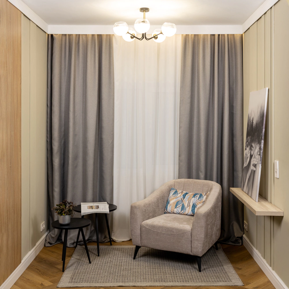 Люстра потолочная NEODECO Кейла 5х60 Вт Е27 черная