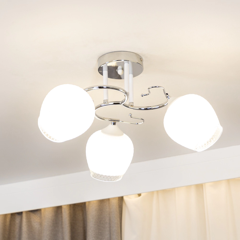 Люстра потолочная NEODECO Симона 3х60 Вт Е27