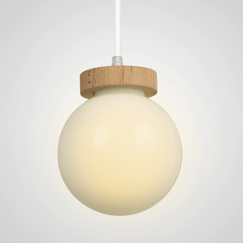 Светильник подвесной 1х40 Вт Е27 светлое дерево Melody Light Марселла