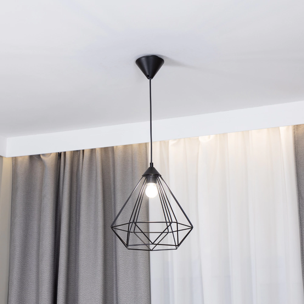 Светильник подвесной 1х60 Вт Е27 29 см NEODECO Вэйр