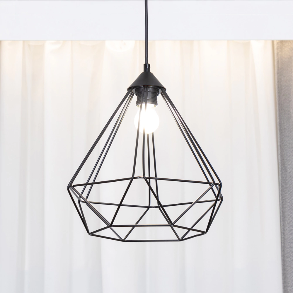 Светильник подвесной 1х60 Вт Е27 29 см NEODECO Вэйр