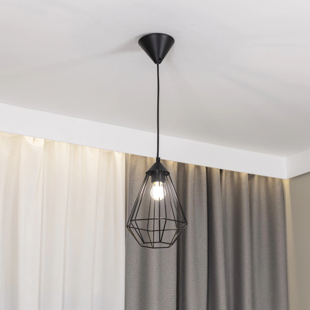 Светильник подвесной 1х60 Вт Е27 17см NEODECO Вэйр