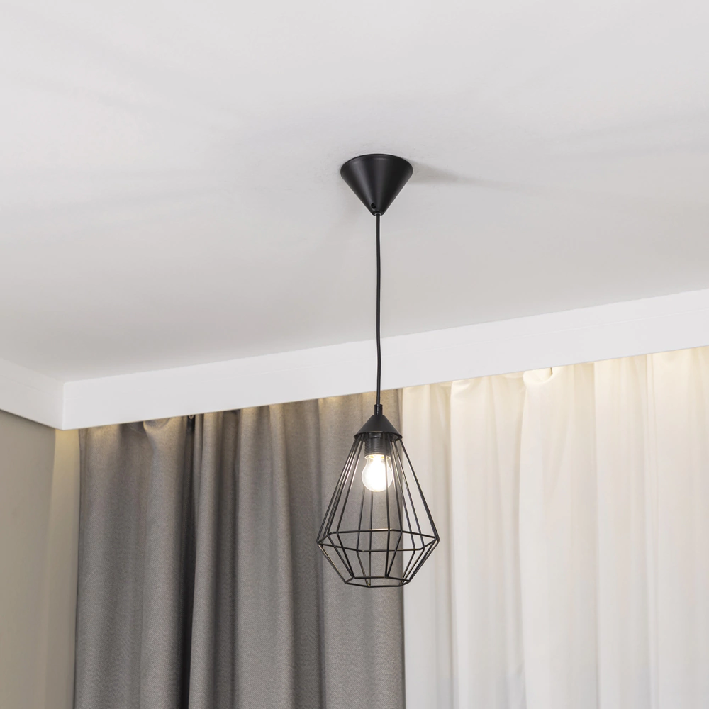 Светильник подвесной 1х60 Вт Е27 17см NEODECO Вэйр