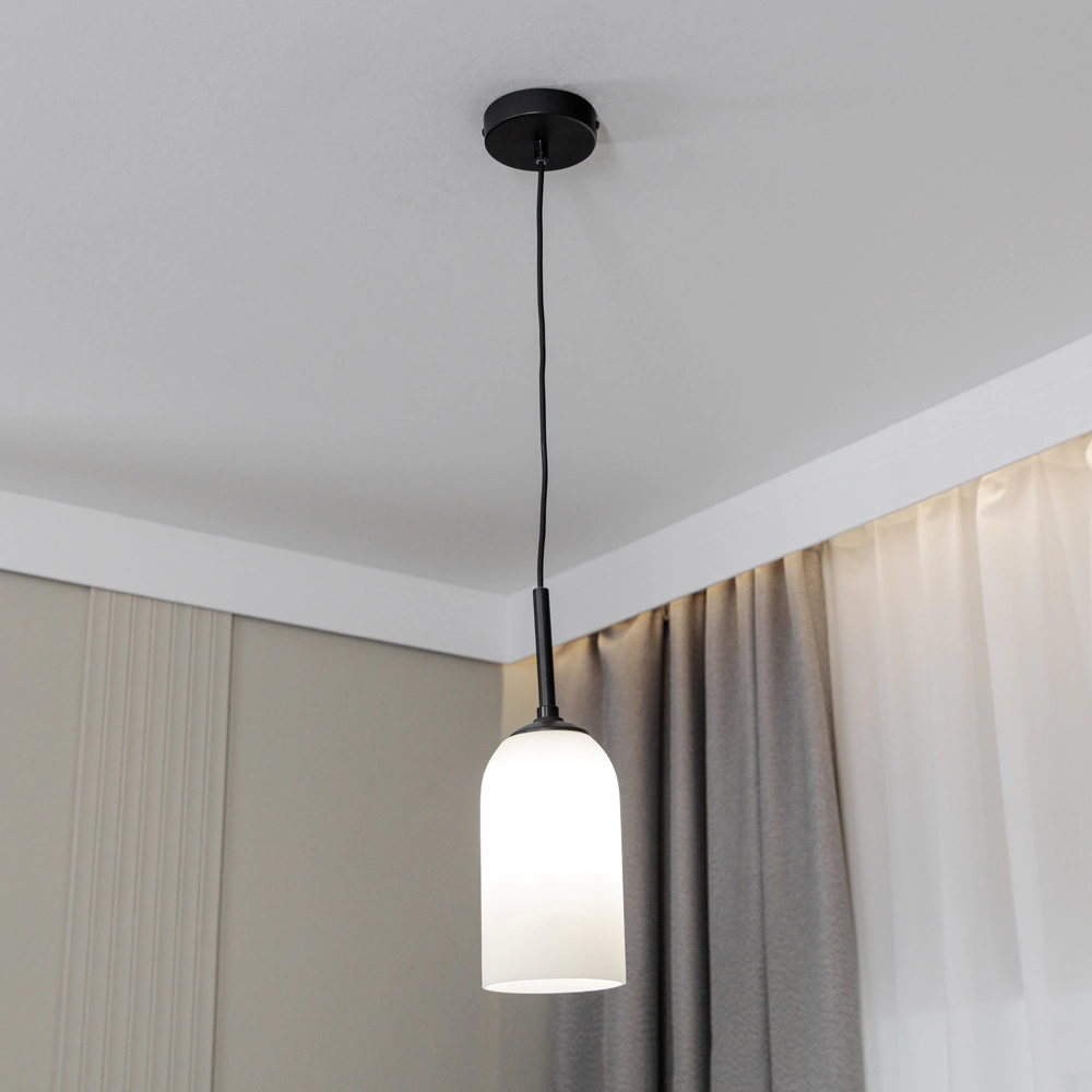 Светильник подвесной 1х60 Вт Е27 NEODECO Опал