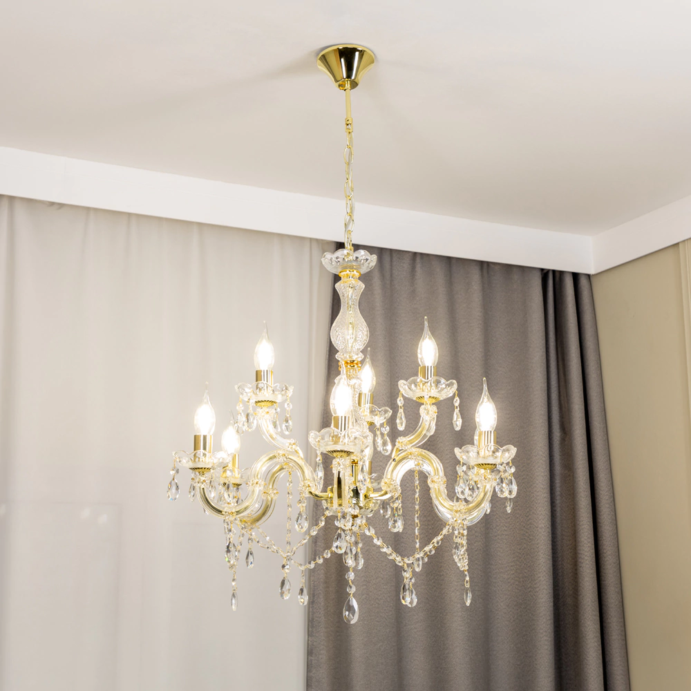 Люстра подвесная 9х40 Вт Е14 NEODECO Мария Тереза