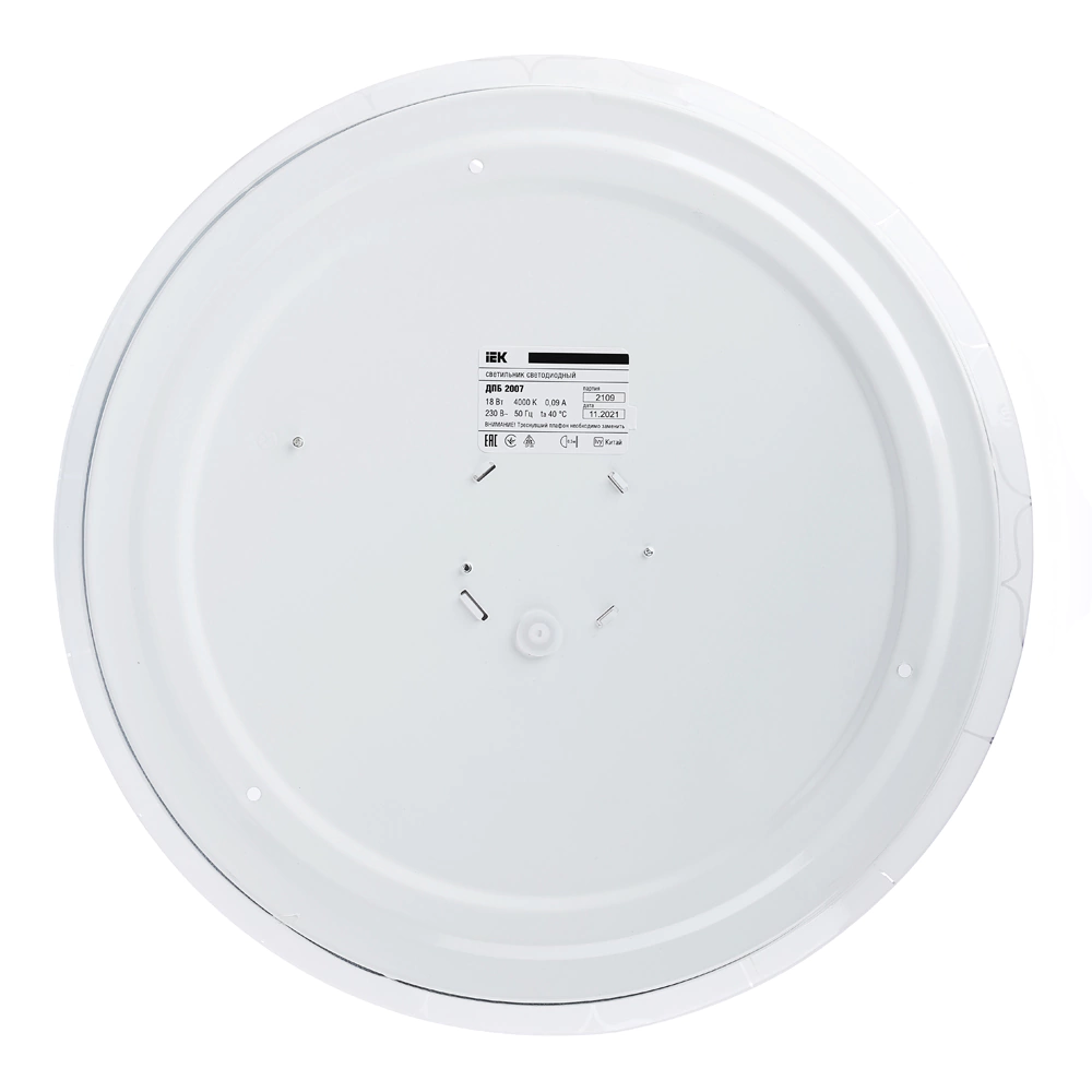 Светильник настенно-потолочный IEK Ажур 18 Вт LED IP20 4000 К