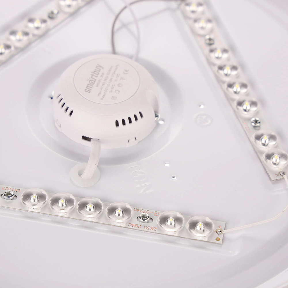 Светильник настенно-потолочный Smartbuy Часы 35 Вт LED 6000 К 47 см