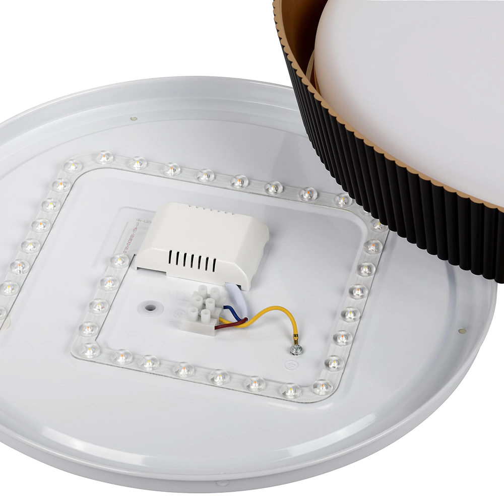 Светильник настенно-потолочный 48 Вт LED 3000-6500 K черный ЭРА Bella