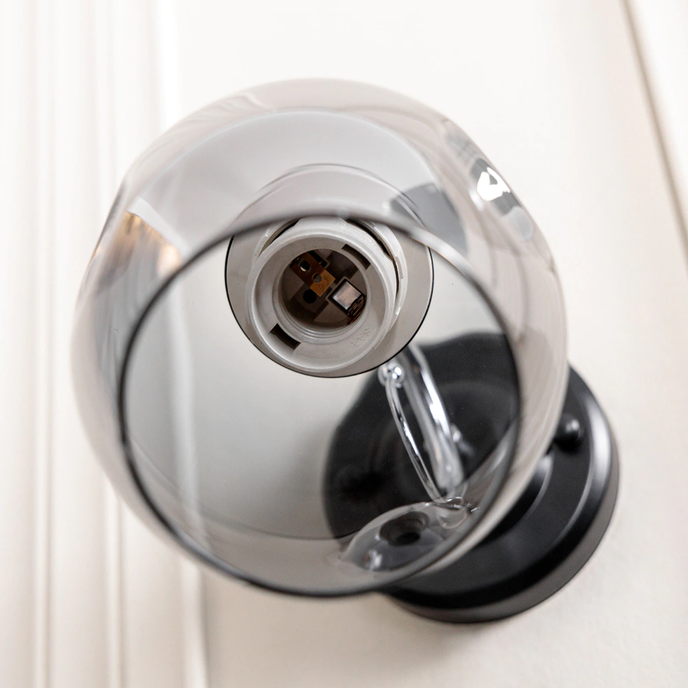 Бра NEODECO Бальтазар 1х60 Вт Е27 черный