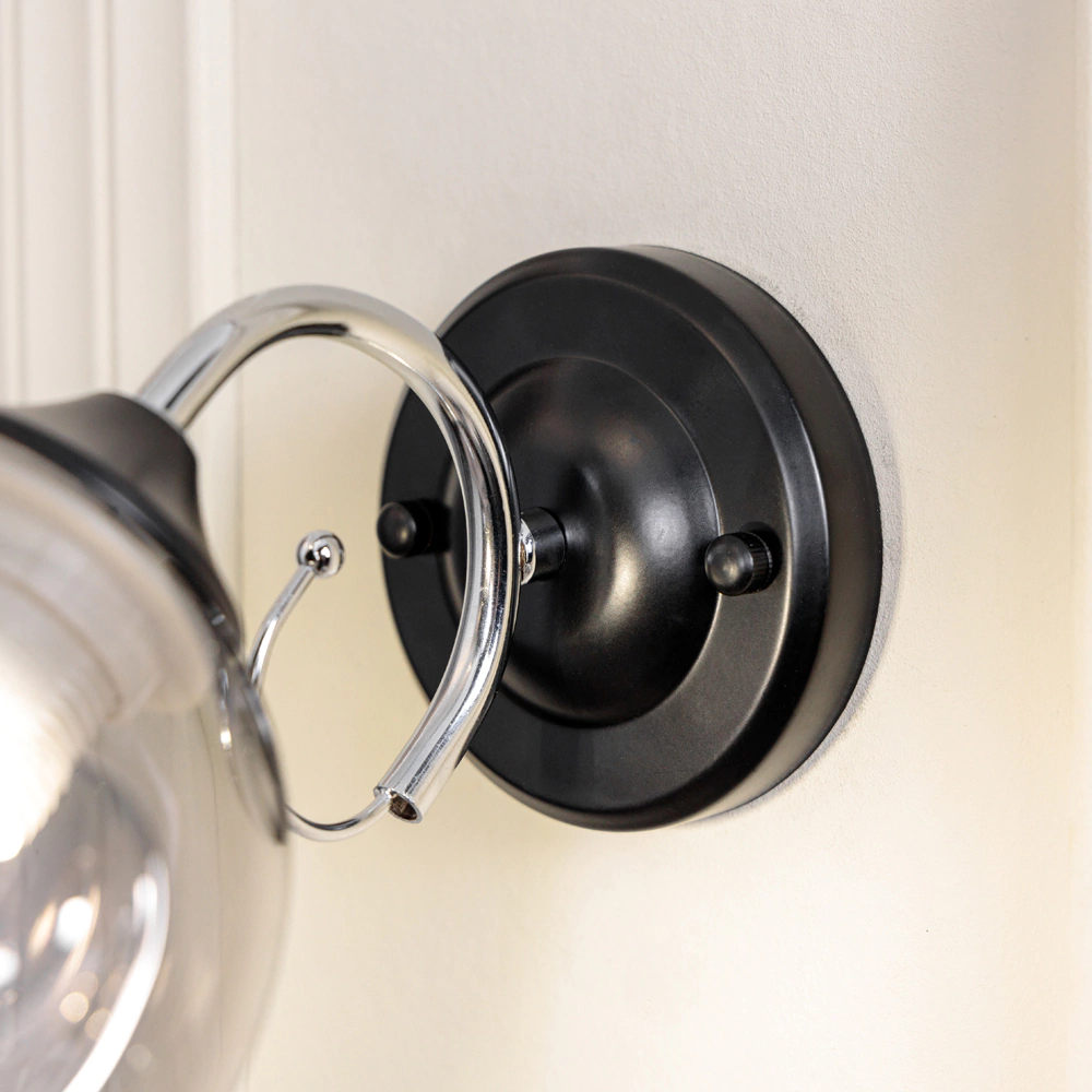 Бра NEODECO Бальтазар 1х60 Вт Е27 черный